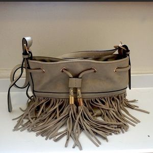 Moda Luxe Fringed Crossbody